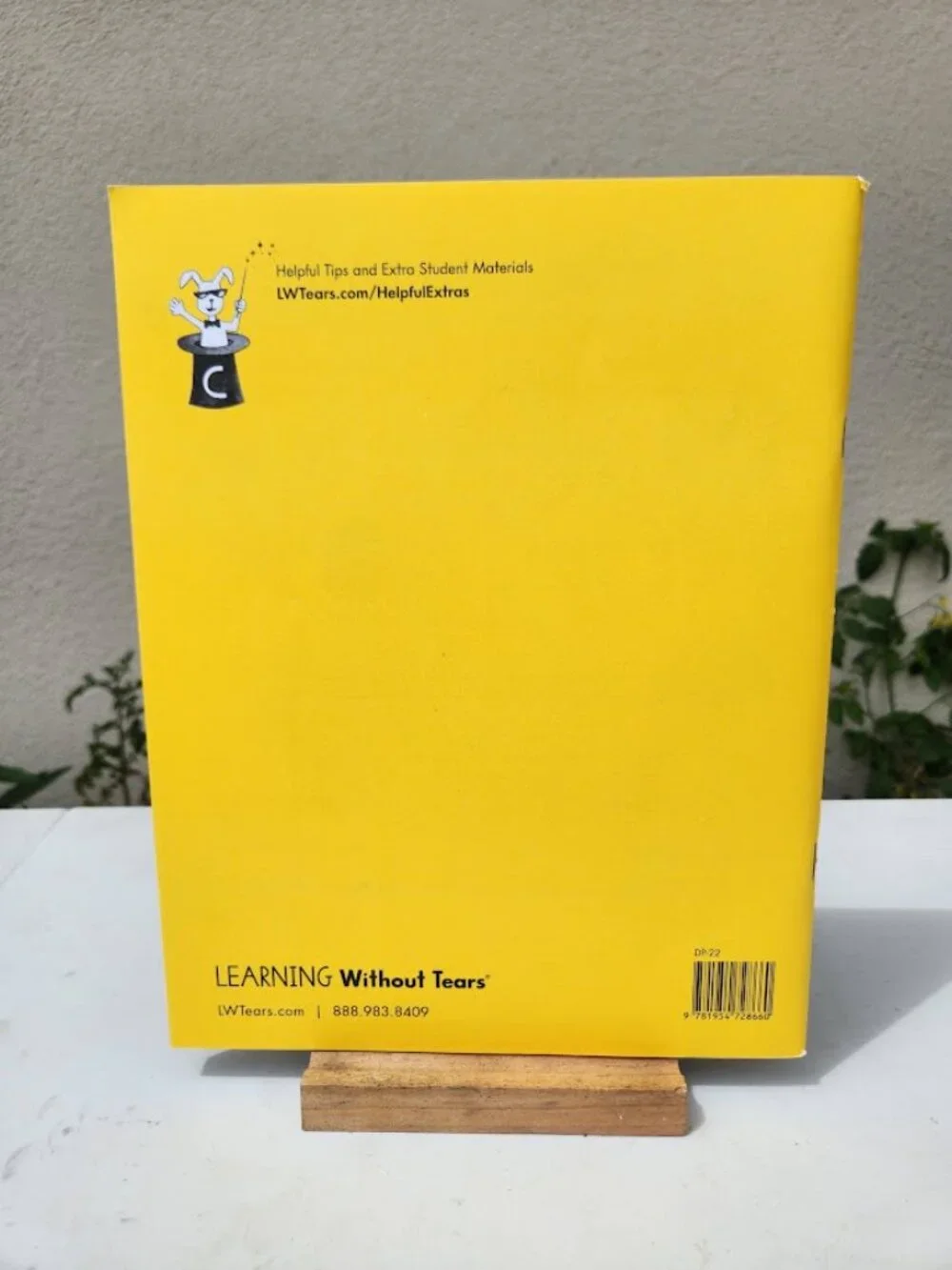 Learning Without Tears Can-Do Print Student Workbook 5th Grade Handwriting Pract